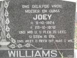 WILLIAMS Joey 1924-1978