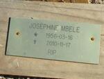 MBELE Josephine 1956-2010