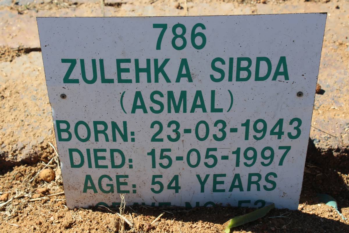SIBDA Zulehka 1943-1997