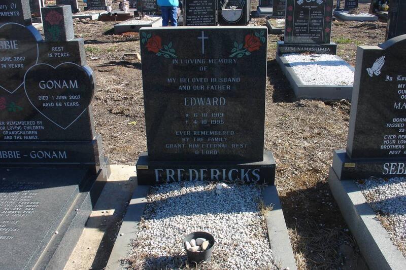 FREDERICKS Edward 1919-1995
