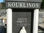 KOUKLINOS Angelo Manolis 1966-1990