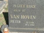 HOVEN Pieter, van 1911-2002