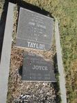 TAYLOR John Edward 1952-1988 :: LE ? Joyce 1939-2009