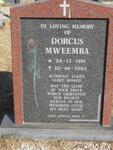 MWEEMBA Dorcus 1961-2002