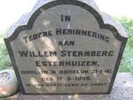 ESTERHUIZEN Willem Sternberg 1906-1941