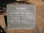 McEWAN H.P. 1885-1952 & C.M.J. 188?-1977