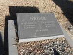BRINK William A. 1895-1956 & Caroline C. 1898-1953