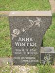 WINTER Anna 1891-1974