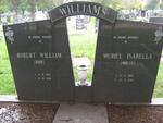 WILLIAMS Robert William 1913-1991 & Muriel Isabella 1920-1995