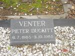 VENTER Pieter Duckitt 1985-1985