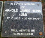HEINS Arnold James 1926-2008
