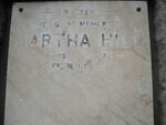 HILL Martha 1903-1970