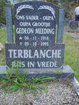TERBLANCHE Gedeon Meeding 1914-1995