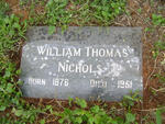 NICHOLS William Thomas 1876-1951