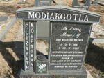 MODIAKGOTLA Elizabeth Moretimang 1918-2002