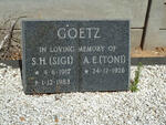 GOETZ S.H. 1917-1983 & A.E. 1926-