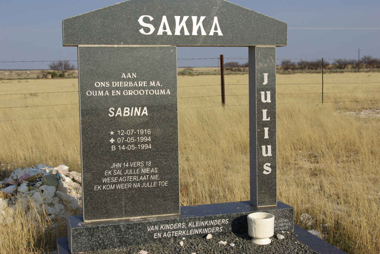 SAKKA Sabina 1916-1994