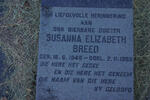 BREED Susanna Elizabeth 1948-1958
