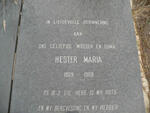 KRUGER Hester Maria 1909-1988