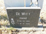 WITT Andre, de 1956-1993