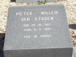 STADEN Pieter Willem, van 1917-1981