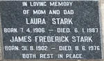 STARK James Frederick 1902-1976 & Laura 1906-1987