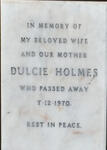 HOLMES Dulcie -1970