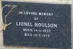 HOULSON Lionel 1937-1979