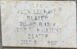 SLATER Alex Leonard -1966 & Jessie Milicent -1962