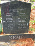 KEMP Schalk Willem 1925-2000 & Ettie Margaret 1939-2000