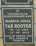 ROOYEN Markus Josua, van 1967-2012