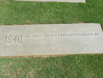 17. H.L. HALL dies in 1940 at Mataffin aged 82