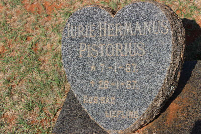 PISTORIUS Jurie Hermanus 1967-1967