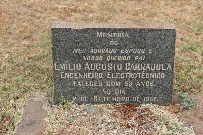 CARRAJOLA Emílio Augusto -1952