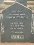 STEYN Johanna Petronella 1875-1957