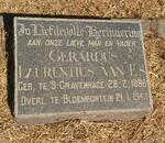 ES Gerardus Laurentius, van 1898-1948