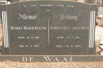WAAL Johannes Jacobus, de 1915-1965 & Maria Magdalena 1910-1997