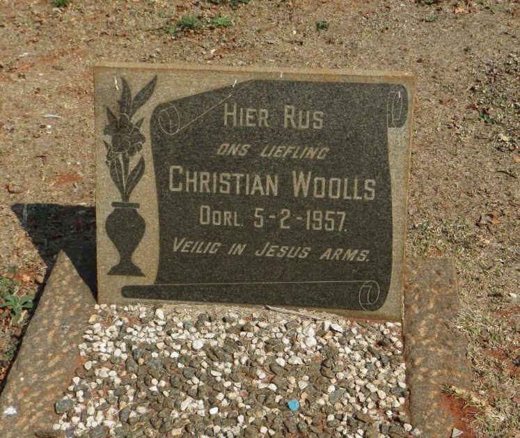 WOOLLS Christian -1957