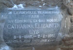 UYS Catharina Elizabeth 1892-1951