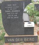 BERG Dawid Johannes, van der -1967