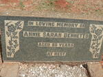 BENNETTO Annie Sarah
