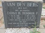 BERG Ernst H., van den 1916-1966 :: VAN DEN BERG Hendrik P. 1950-1971