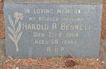 BENNETT Harold R. -1964