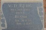 BERG Bessie, v.d. 1927-1943