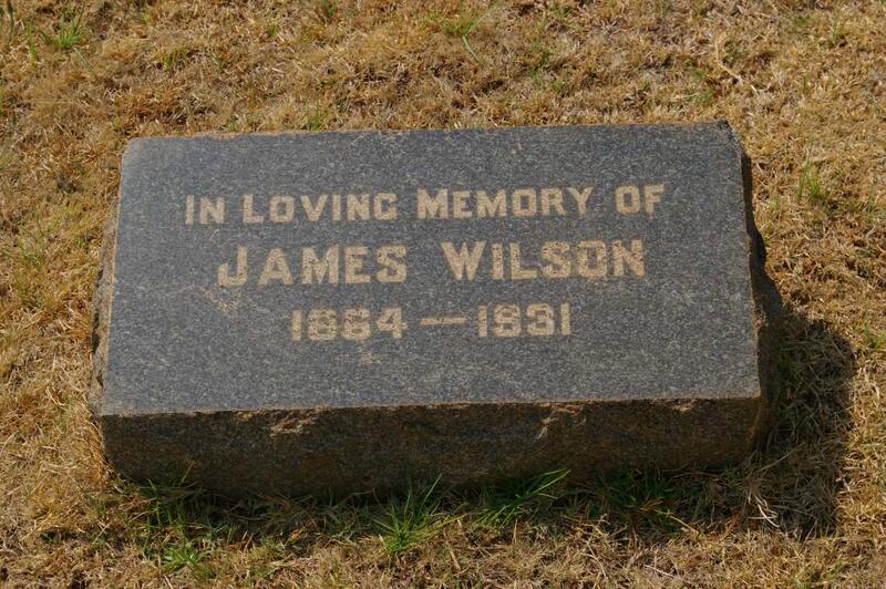 WILSON James 1864-1931