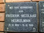 HEUKELMAN Frederik Nicolaas 1952-1999
