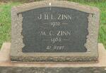 ZINN J.H.L. -1932 :: ZINN M.C. -1965