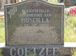 COETZEE Priscilla 1950-1994