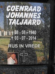 TALJAARD Coenraad Johannes 1940-2014