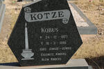 KOTZE Kobus 1927-1995